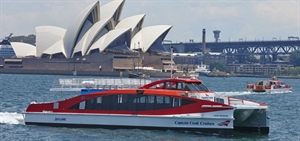 First mobile passenger pontoon launches on Sydney Harbour